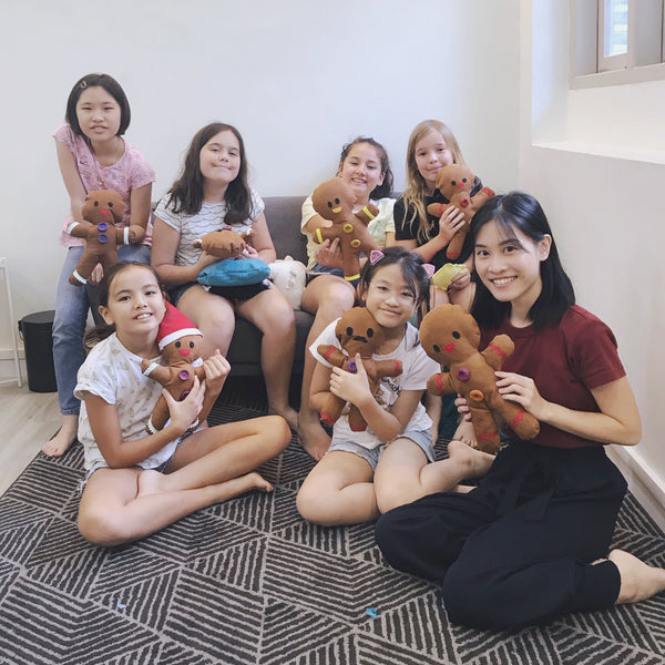 Cuddly Gingerbreadman Sewing Workshop