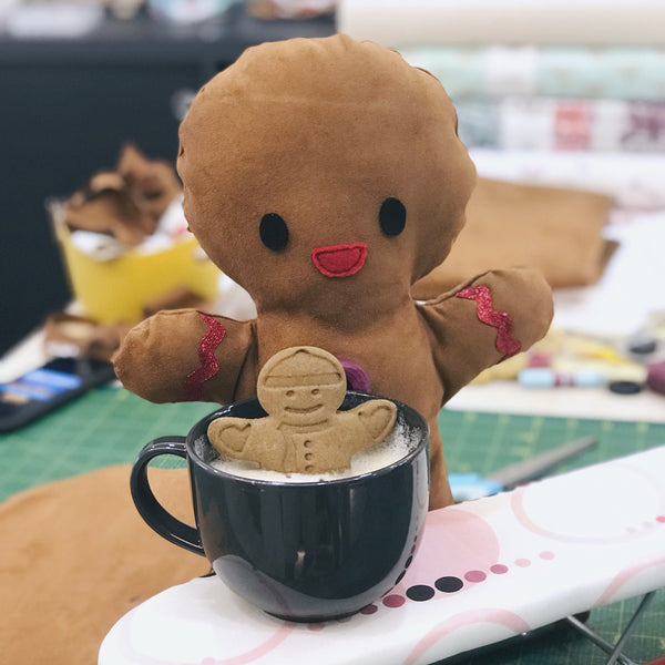 Cuddly Gingerbreadman Sewing Workshop