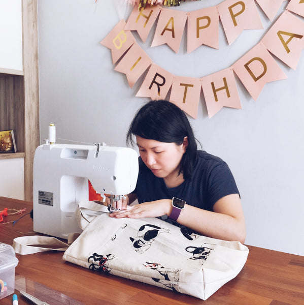 Papa Bear (Level 2) Japanese Cotton Tote Bag Sewing Workshop