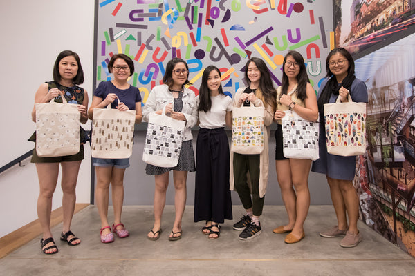 Papa Bear (Level 2) Japanese Cotton Tote Bag Sewing Workshop