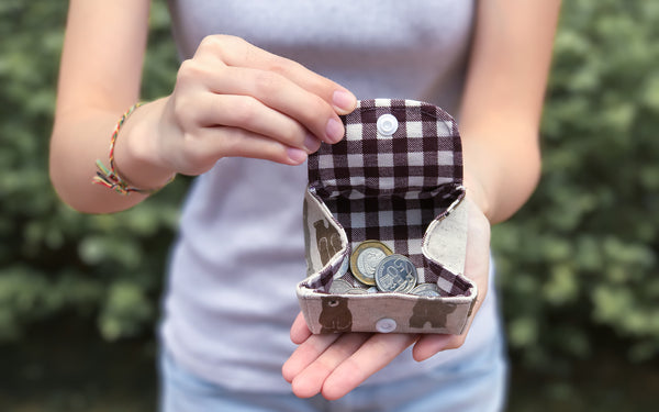 Papa Bear (Level 2) Origami Coin Pouch Sewing Workshop