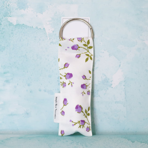 Rosette Lip Balm Holder in Purple