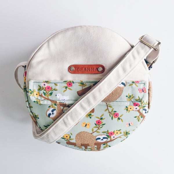 Limited Edition Luna Suede Circle Bag