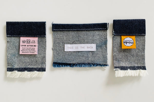 “LOOK AFTER ME” Woven Clothing Labels (Pack of 8)