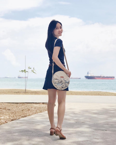 Limited Edition Luna Suede Circle Bag