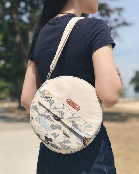 Limited Edition Luna Suede Circle Bag