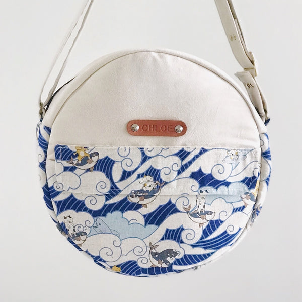 Limited Edition Luna Suede Circle Bag