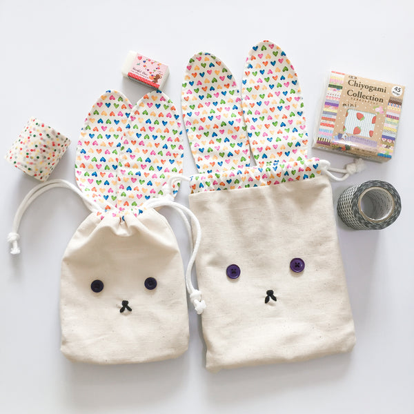 Baby Bear (Level 1) Hunny Bunny Drawstring Gift Pouch Sewing Workshop